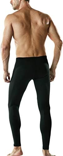 מכנסי תחתונים תרמיים של TSLA, מחממים פליס חם מרופד חותלות ארוכות
