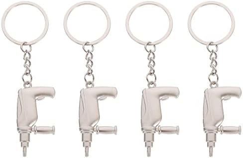 4 יחידות יצירתי מחזיקי מפתחות קישוטי מפתח ייחודי מפתח מחזיקי שיק מפתח תליוני בית תפאורה