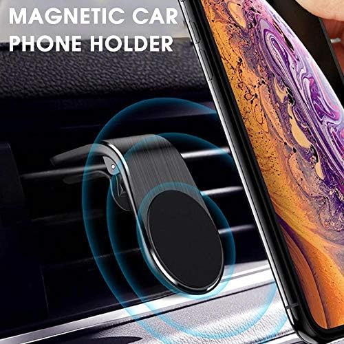 הרכב לרכב עבור Apple iPhone 12 Pro Max - קליפ מגנטומונט, אוויר מתכת אוורור מגנט חזק Mount עבור Apple