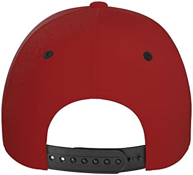 Glooob גברים נשים נוער מתכווננות מעריצי כובע בייסבול מתנה סנאפבק אבא כובע אדום