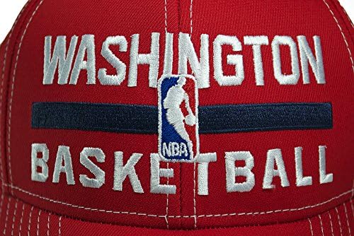 וושינגטון וויזארדס כדורסל בפועל סטרפבק אדידס אן. בי. איי כובע מתכוונן