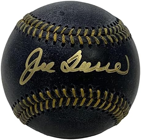 ג'ו טורה ניו יורק יאנקיס חתום עור שחור שחור MLB בייסבול JSA - כדורי בייסבול חתימה