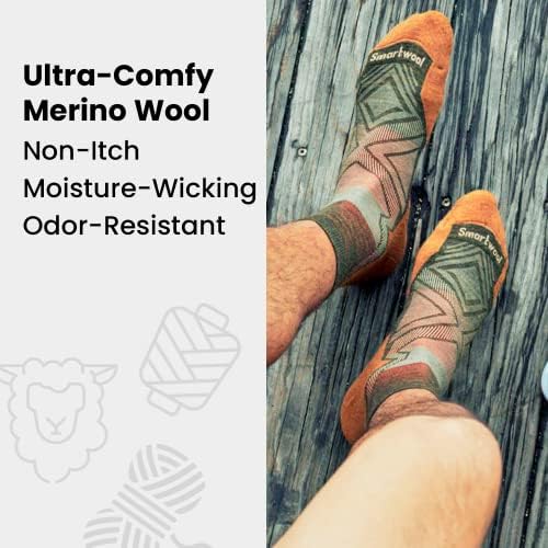 ציד גברים של Smartwool Gen Cushion Merino Wool גרביים גבוהים - מהדורה קלאסית