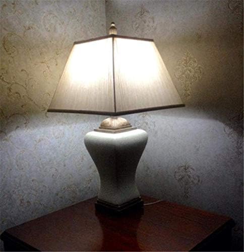מנורות שולחן GMLSD, מנורת שולחן, מדינה פשוטה סדק קלאסי סדק בז 'מנורת קרמיקה קריאה בסלון לימוד חדר שינה