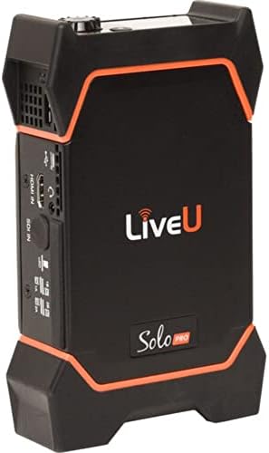 LiveU SOLO Pro HDMI 4K וידאו/אודיו מקודד חבילה עם Pearstone 6 'כבל HDMI עם Ethernet