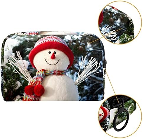 תיק מטמל לטמל, תיק קוסמטיקה של איפור נסיעות לגברים נשים, חג המולד של שלג בחורף
