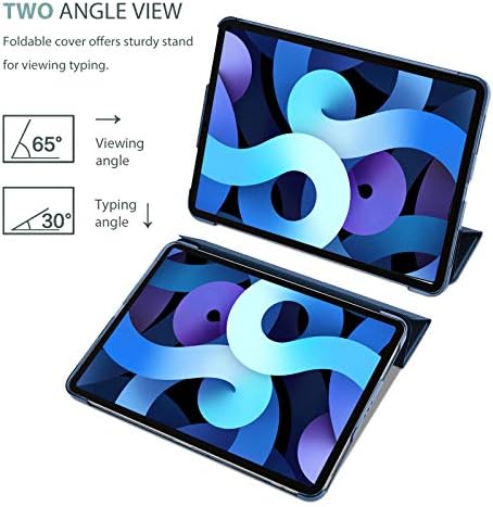 Procase iPad Air דור 5 מדור 2022 מארז, iPad Air 4 10.9 אינץ '2020 מארז עם מגן מסך זכוכית מחוסמת, Slim