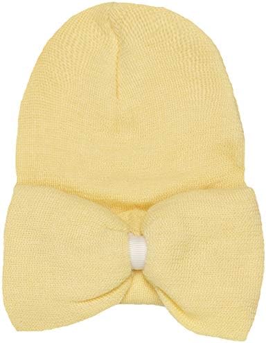 מלונדיפיות צהוב קשת גדולה כובע בית חולים שזה עתה נולד לבנות שזה עתה נולדו