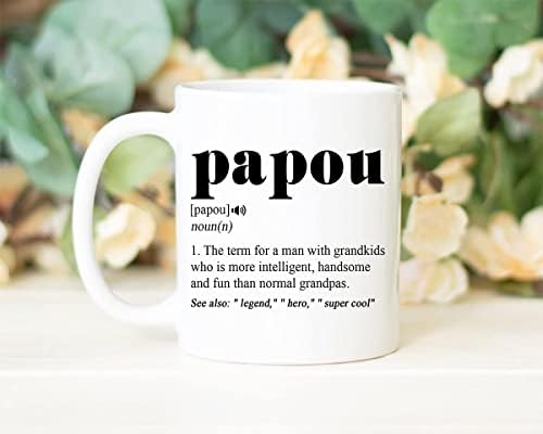 ספל קפה בהגדרת פאפו-כוס מוגדרת פאפו - רעיונות למתנות יום הולדת מצחיקות למגניב יווני סבא אבות הווה יום