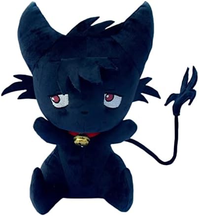 אנימה קוספליי שחור חתול שחור כרית קטיפה כרית לזרוק כרית ממולאת