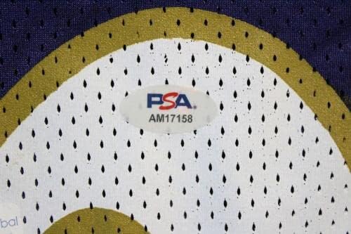 ווילי מקגאהי חתום על ריבוק רייבנס ג'רזי אוטומטית Auto PSA/DNA AM17158 - גופיות NFL עם חתימה