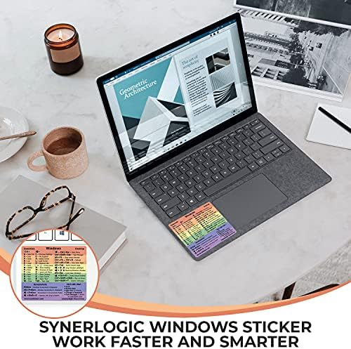 Synerlogic Pride Windows PC מדבקת מקלדת מקלדת מקלדת - ויניל למינציה, דבק ללא חנויות, עבור כל מחשב נייד