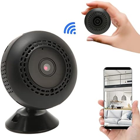 מצלמת אבטחה ביתית חכמה, מצלמת WiFi אלחוטית, 1080p HD וידאו חי, בקרת אפליקציות, ראיית לילה, איתור תנועה,