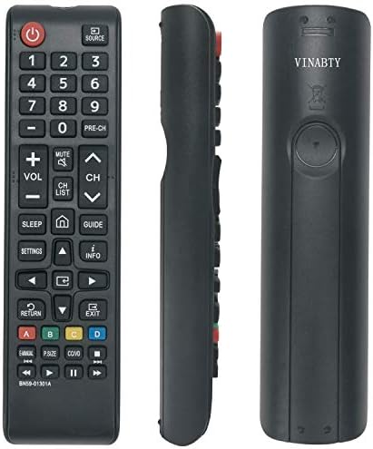 VINABTY BN59-01301A BN5901301A Replaced TV Remote fit for Samsung Smart TV Models NU7100 NU6900 NU7300