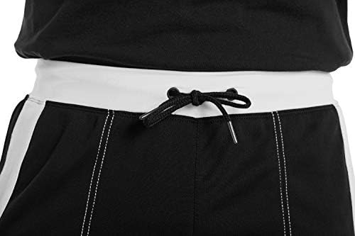 מכנסי ספורט קל משקל קלים של מכנסי טרנינג מכנסי טרנינג פתוחים עם כיסים
