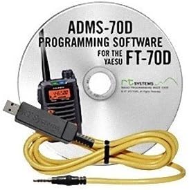 תוכנת תכנות RT Systems ו- USB-57B כבל עבור YAESU FT-70D כפול פס דיגיטלי HT