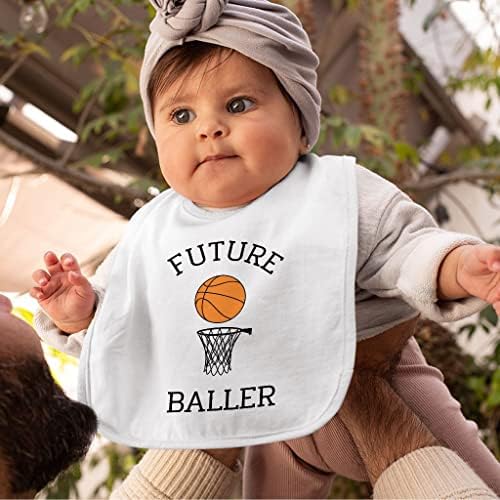 Baller Future Bibs Baby - האכלת תינוקות כדורסל - ביבי ספורט ליקוף לאכילה