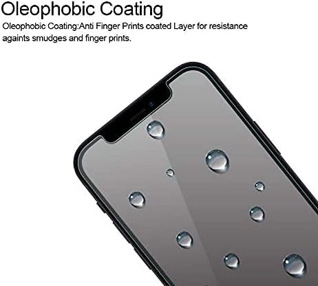 סופרשילדז מיועד לאפל אייפון 13 מיני מגן מסך זכוכית מחוסמת, נגד שריטות, ללא בועות