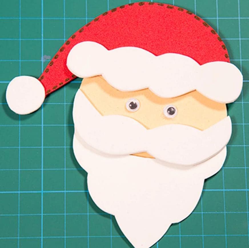 2 חלקים/סט חג המולד קופסת קנדי ​​קנדי ​​קנדי ​​מתכת חיתוך חיתוך מתות, סנטה קנדי ​​קנדי ​​כרטיסי נייר