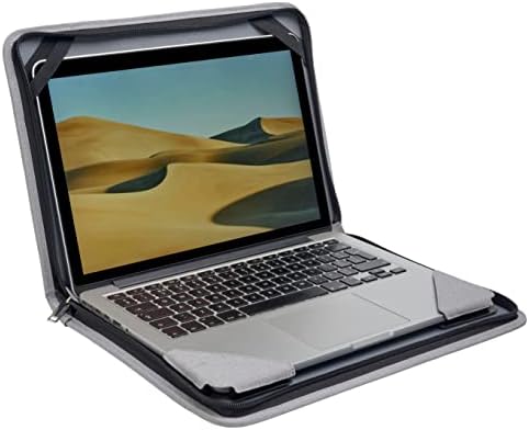 מארז שליח מחשב נייד אפור של Broonel - תואם ל- Asus vivobook 16x M1603QA 16.0 WUXGA נייד מחשב נייד