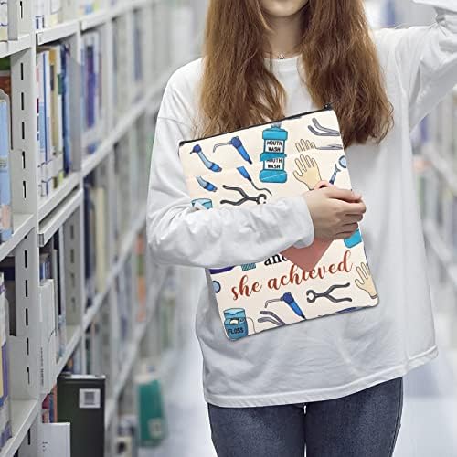 Zuo Bao חדש בוגר שיניים ספר לכיס שיניים מתנה בעצמה היא האמינה ולכן היא השיגה מתנה לשרוול ספרים לסטודנטית