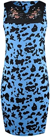שמלת טנק לנשים 2023 אביב פליסה חתיכה אחת מפוצלת קיץ פולקה נקודת נשף מיני שמלת טנק