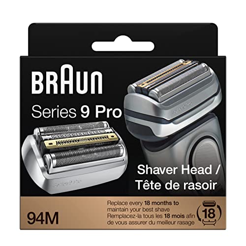 בראון סדרת 9 מכונת גילוח החלפת ראש, תואם עם כל סדרת 9 חשמלי מכונות גילוח לגברים , מתאים 9465 סיסי, 9477