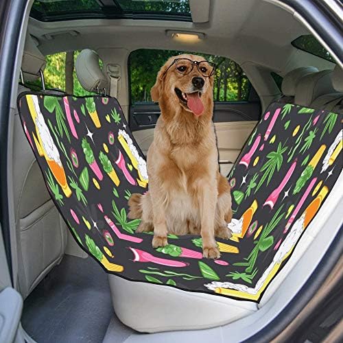 כיסוי מושב כלב מותאם אישית מצית יצירתי חפצים קטנים עיצוב הדפסת מושב מכונית מכסה לכלבים עמיד למים