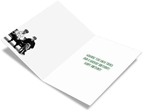 נובלוורקס-1 כרטיס ברכה ליום הולדת מצחיק עם מעטפה-הומור מבוגר, כרטיס יום הולדת שמח לזקנים-גברים מפרקים