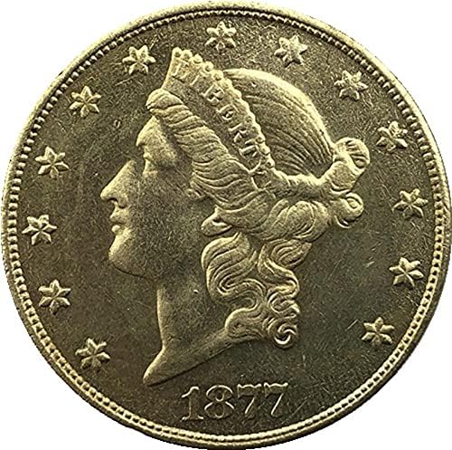 העתק משנת 1877 הוא טוב מאוד אמריקאי ללא מחזור מורגן-לחפש את האיכות המושלמת ההיסטורית של מטבעות אמריקאים