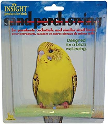 JW Pet Company Insight Sand Sand Sand Swing Bird Bird צעצוע, רגיל