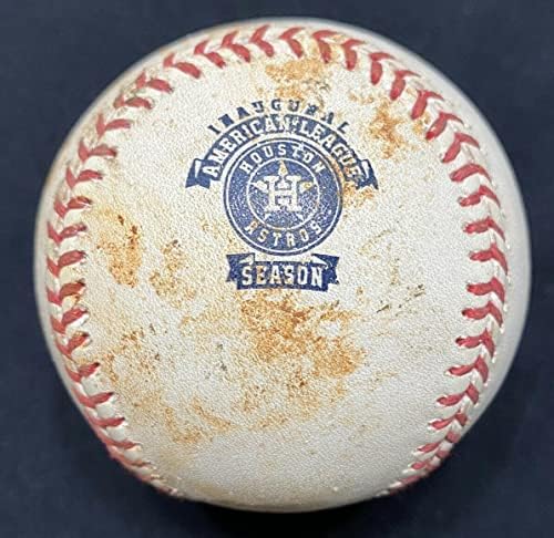 משחק אדריאן בלטר נעשה שימוש בקריירה מכה 2,229 בייסבול MLB HOLO ASTROS לוגו ריינג'רס - משחק משומש בייסבול