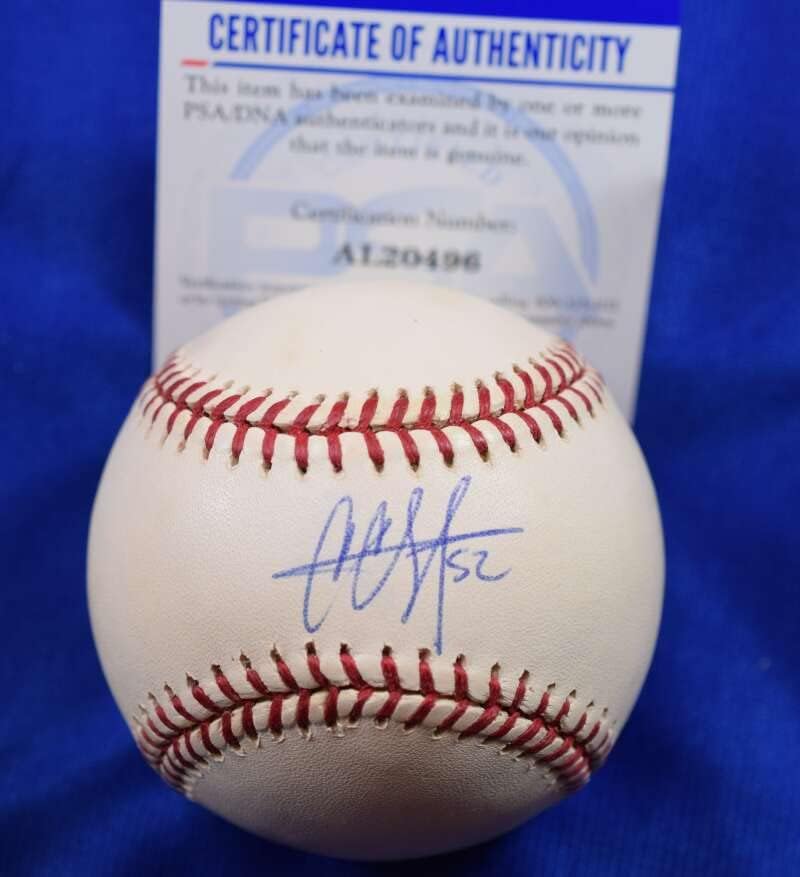 C.C. SABATHIA PSA DNA Autograph Autograph Major League OML חתום בייסבול