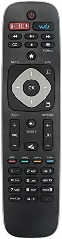 URMT39JHG003 Replaced Remote Control Compatible with PHILIPS TV 29PFL4908 29PFL4908/F7 32PFL4908 32PFL4908/F7