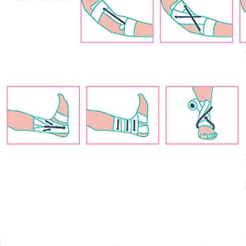Exceart 12 רול תחבושת אלסטית עוטפת תחבושת פציעות ספורט לשימוש רפואי עזרה ראשונה לספורט ומסייע בהגנה