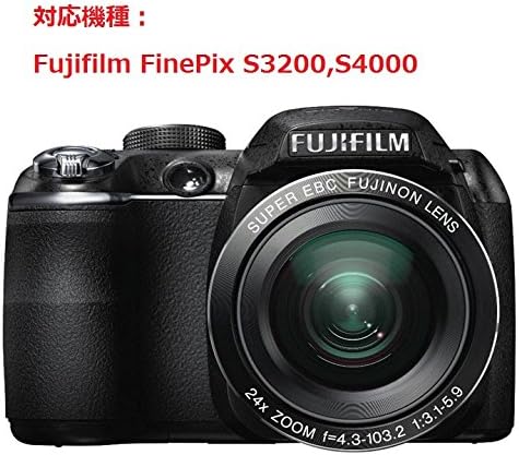 和 湘堂 Wakashodo 503-0032Q LCD Sealt Sealt Futly for fujifilm finepix S3200, S4000 מצלמות דיגיטליות