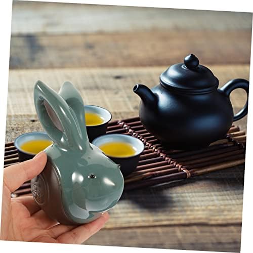 קישוט שולחן תה אברופן לתה ארנב בצורת תה ארנב פסלוני ארנב ארנב ארנב ארנב ארנב תה צעצועי ארנב חיית מחמד