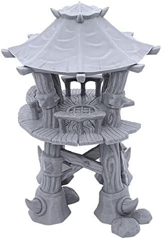 אורק מגדל שמירה על ידי מקבלי סדן, 3ד מודפס שולחן המאפיה נוף, שטח משחק מלחמה עבור מיניאטורות 28 מ מ