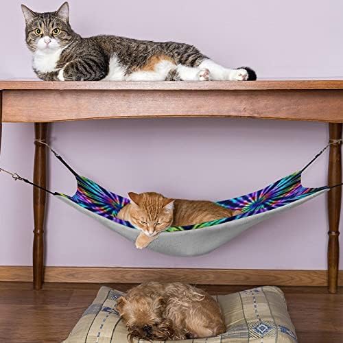 עניבת צבע שלמות ערסל חיות מחמד נוח מיטה תלויה מתכווננת לבעלי חיים קטנים כלבים חתולים אוגר