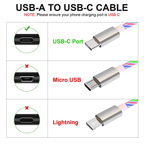 Toxaoii USB סוג C תאורה כבל כבל טעינה, תואם למטען JBL 5 מטען 4, JBL Flip 5 Flip 6, JBL CLIP 4 PULSE
