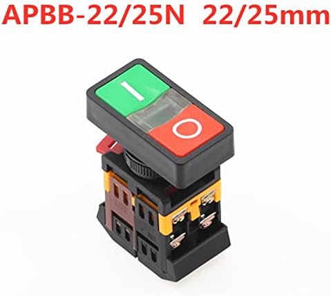 OSGC APBB-22N-25N PPBB-30N START-STOP STING כפתור כפתור כפול עם מנורת LED