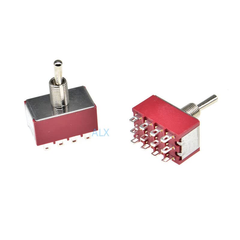 3pcs mini mts-403 4pdt 12 pin on-off-on miniature מתג מתג מתגי הפעלה 6A/125V 2A/250V MTS 403 MTS403