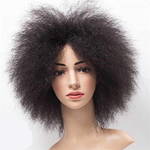 נשים של פאות שיער החלפת פאות שיער האפרו קינקי ישר פאה אפריקאי קצר פאה עבור נשים גבוהה טמפרטורת סיבי