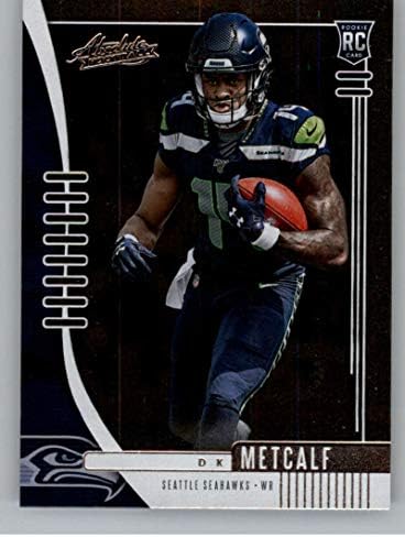 2019 Absolute 114 DK Metcalf RC טירון סיאטל Seahawks כרטיס מסחר בכדורגל NFL